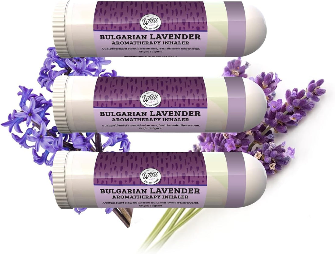 Naturlig ro & balance – Lavendel næseinhalator dæmper stress og støtter hormonel velvære.