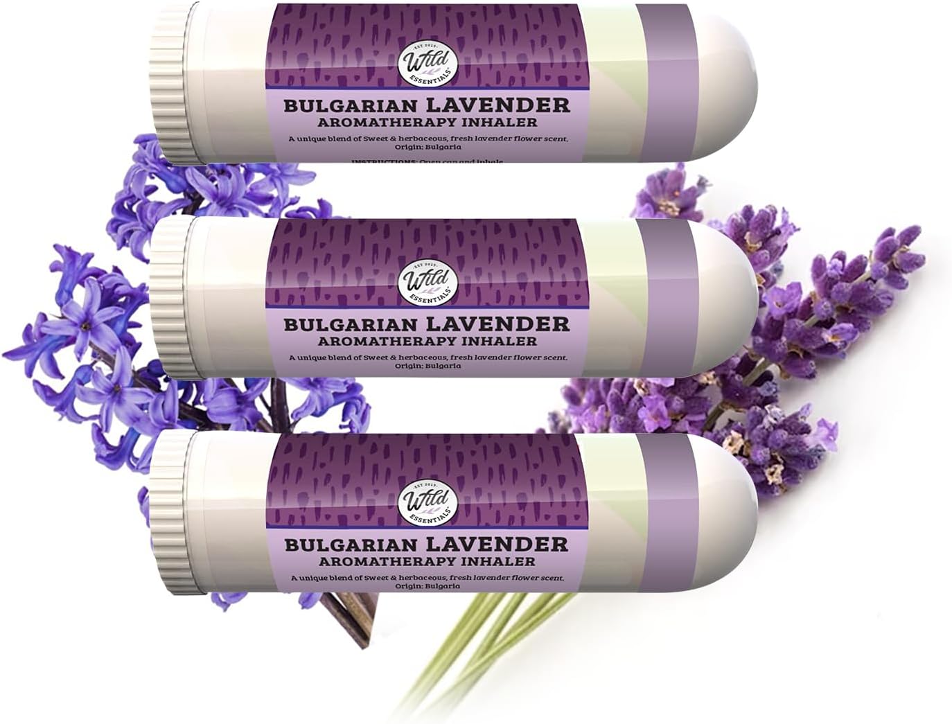 Naturlig ro &amp; balance – Lavendel næseinhalator dæmper stress og støtter hormonel velvære.