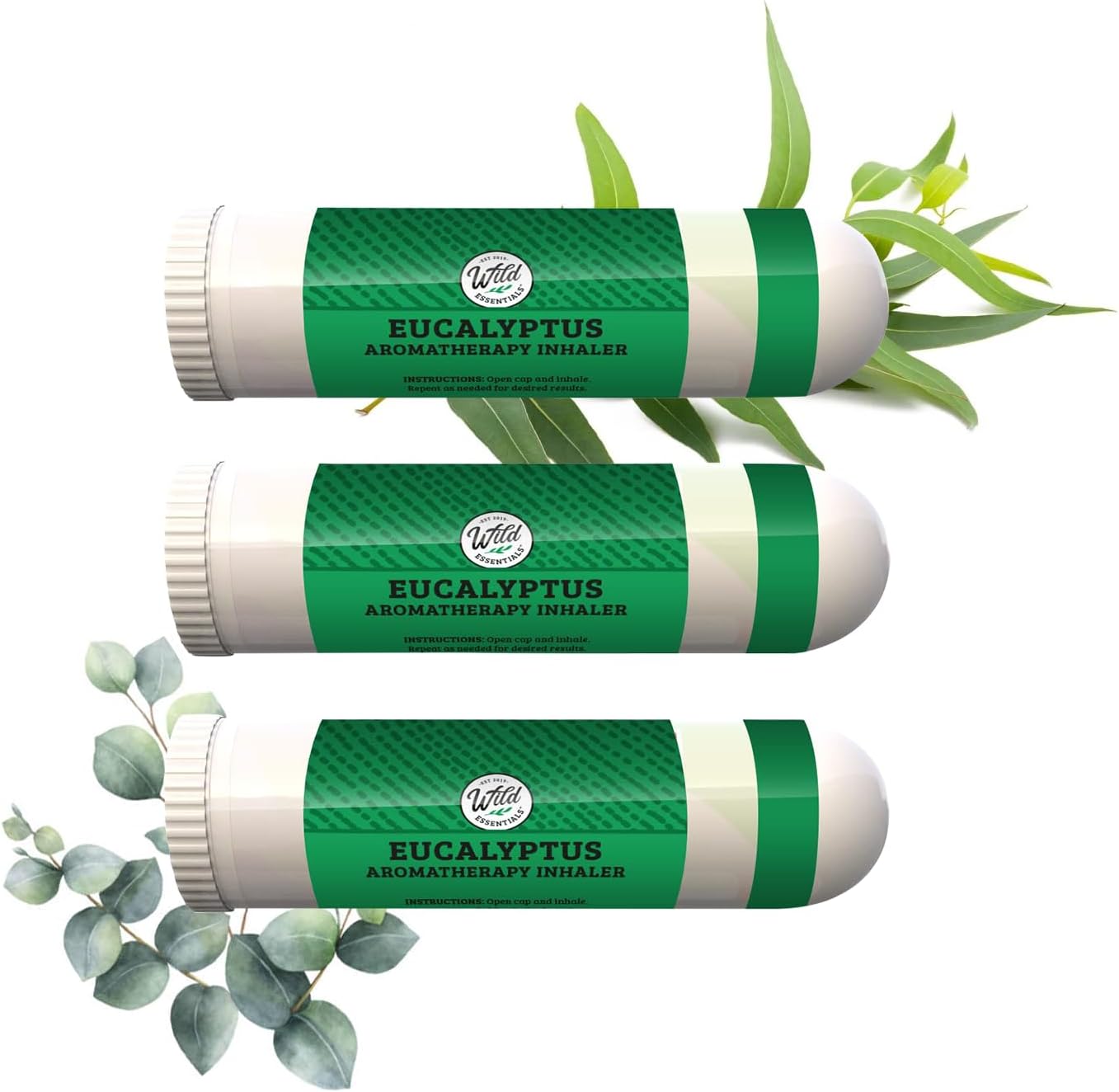 Naturlig lindring ved forkølelse – Eukalyptus næseinhalator åbner luftvejene og giver frisk vejrtrækning.