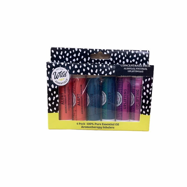 Giv din hjerne naturlig støtte med 6 aromaterapi inhalatorer – overskud, energi og fokus i lommeformat