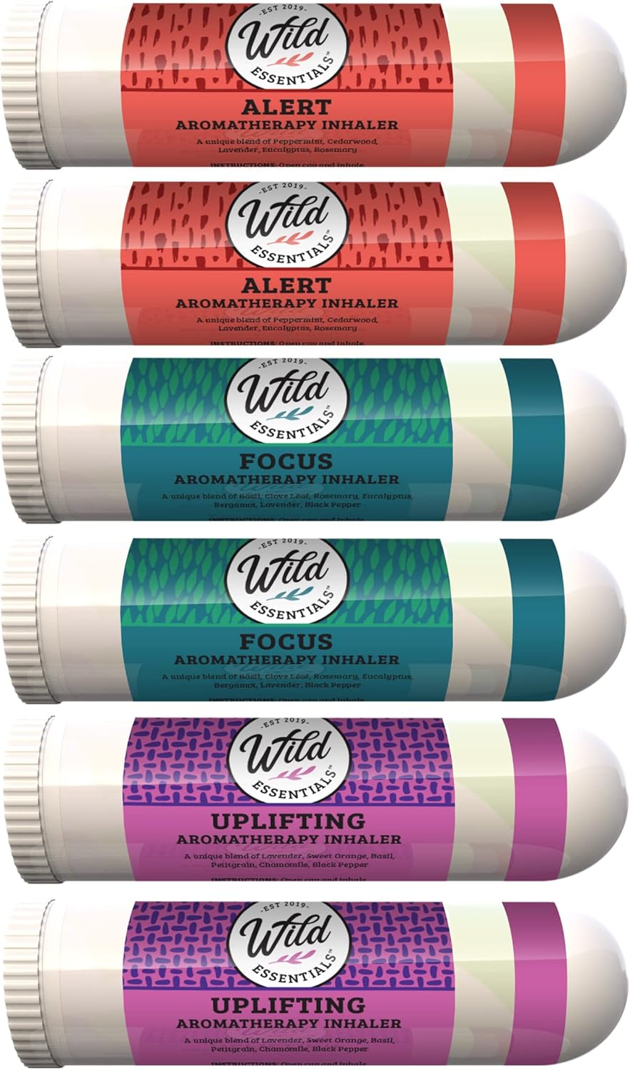 Giv din hjerne naturlig støtte med 6 aromaterapi inhalatorer – overskud, energi og fokus i lommeformat