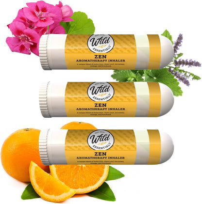 Naturlig ro &amp;amp; stresslindring – Zen næseinhalator med 100 % æteriske olier.