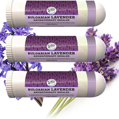 Aromaterapi næseinhalator med æteriske olier - bulgarian lavender