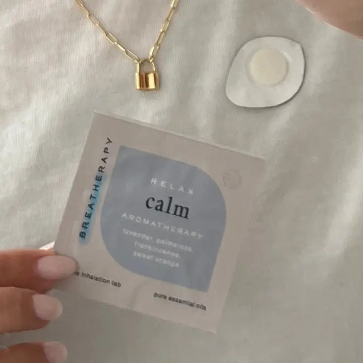Aromaterapi plaster med æteriske olier - flere varianter (3 stk)