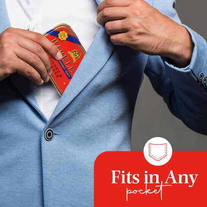 Barkleys Gourmet Mint med Ingefær &amp; Appelsin – frisk, krydret og vegansk. En luksuriøs mint oplevelse i elegant retro æske.