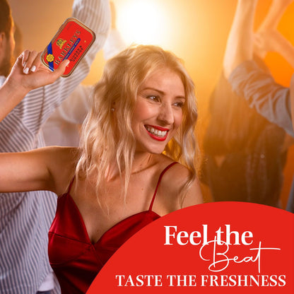 Barkleys Gourmet Mint med Ingefær &amp; Appelsin – frisk, krydret og vegansk. En luksuriøs mint oplevelse i elegant retro æske.