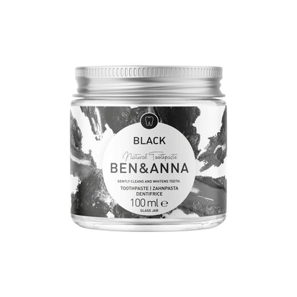 BEN &amp; ANNA - NATURLIG TANDPASTA BLACK - FLOURIDE FREE