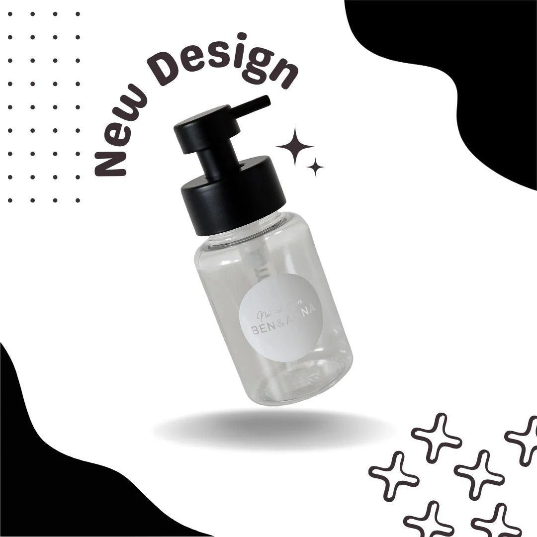Ben & Anna dispenser til sæbe | Genanvendelig & brudsikker pumpeflaske