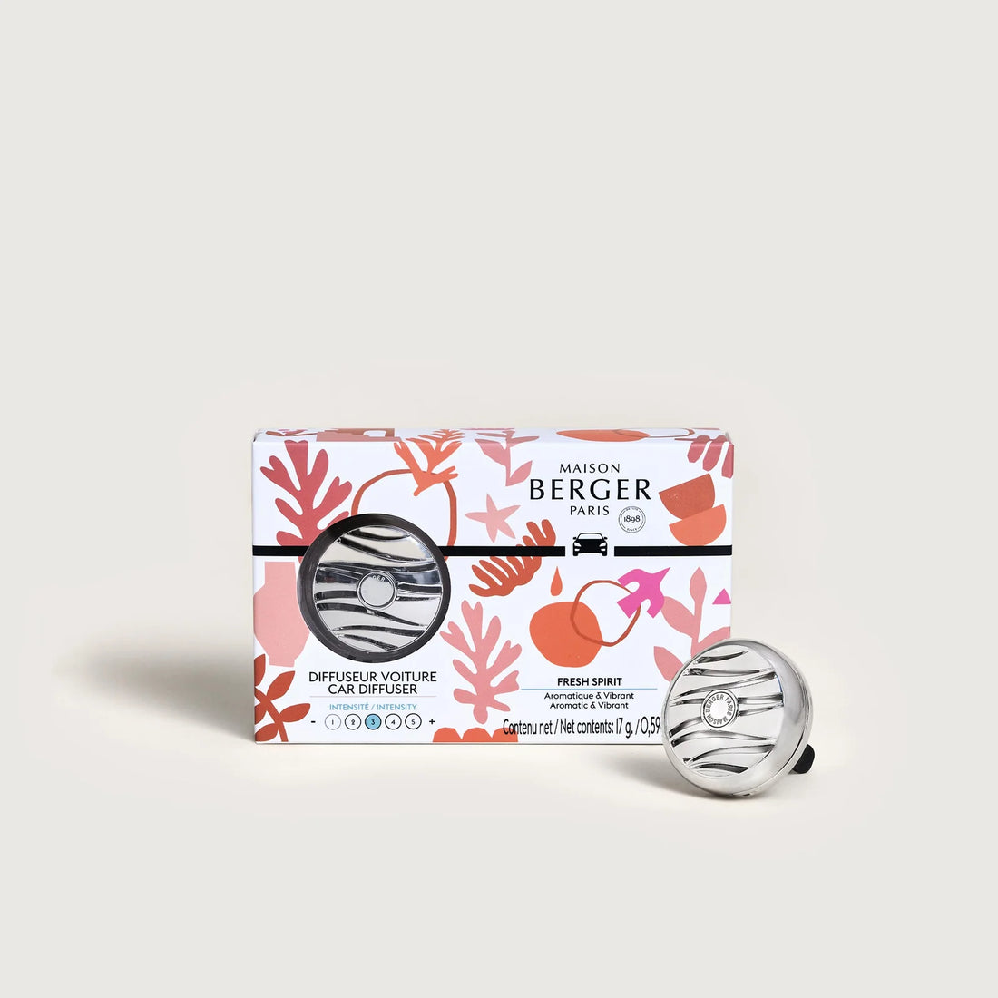 Maison Berger luftfrisker til bilen med Fresh Spirit