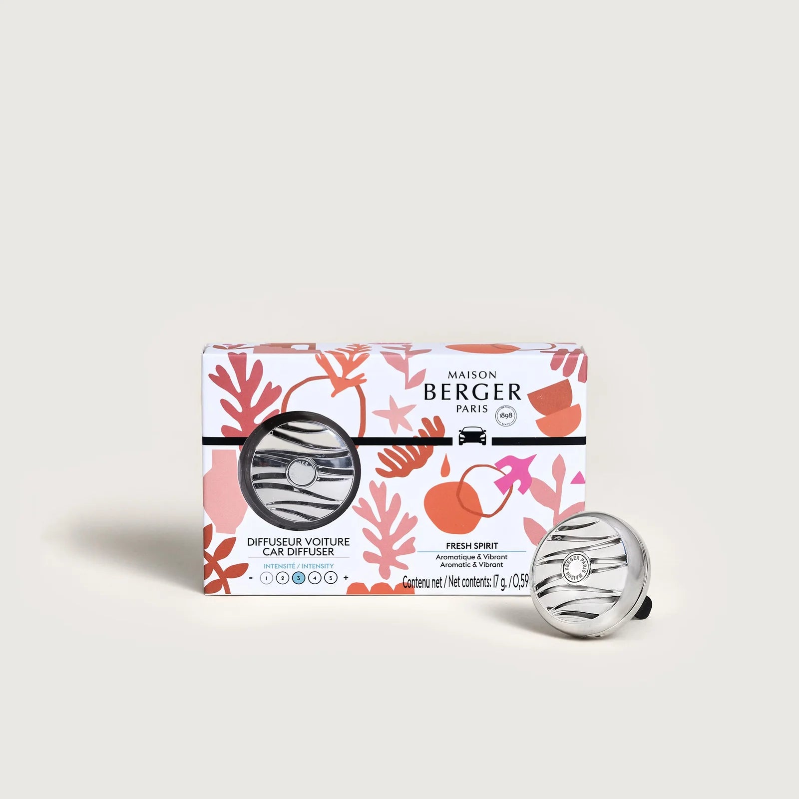 Maison Berger luftfrisker til bilen med Fresh Spirit