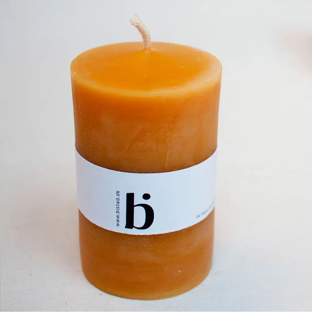 Bistad bloklys – 100 % dansk bivoks | håndlavet, naturligt &amp; bæredygtigt