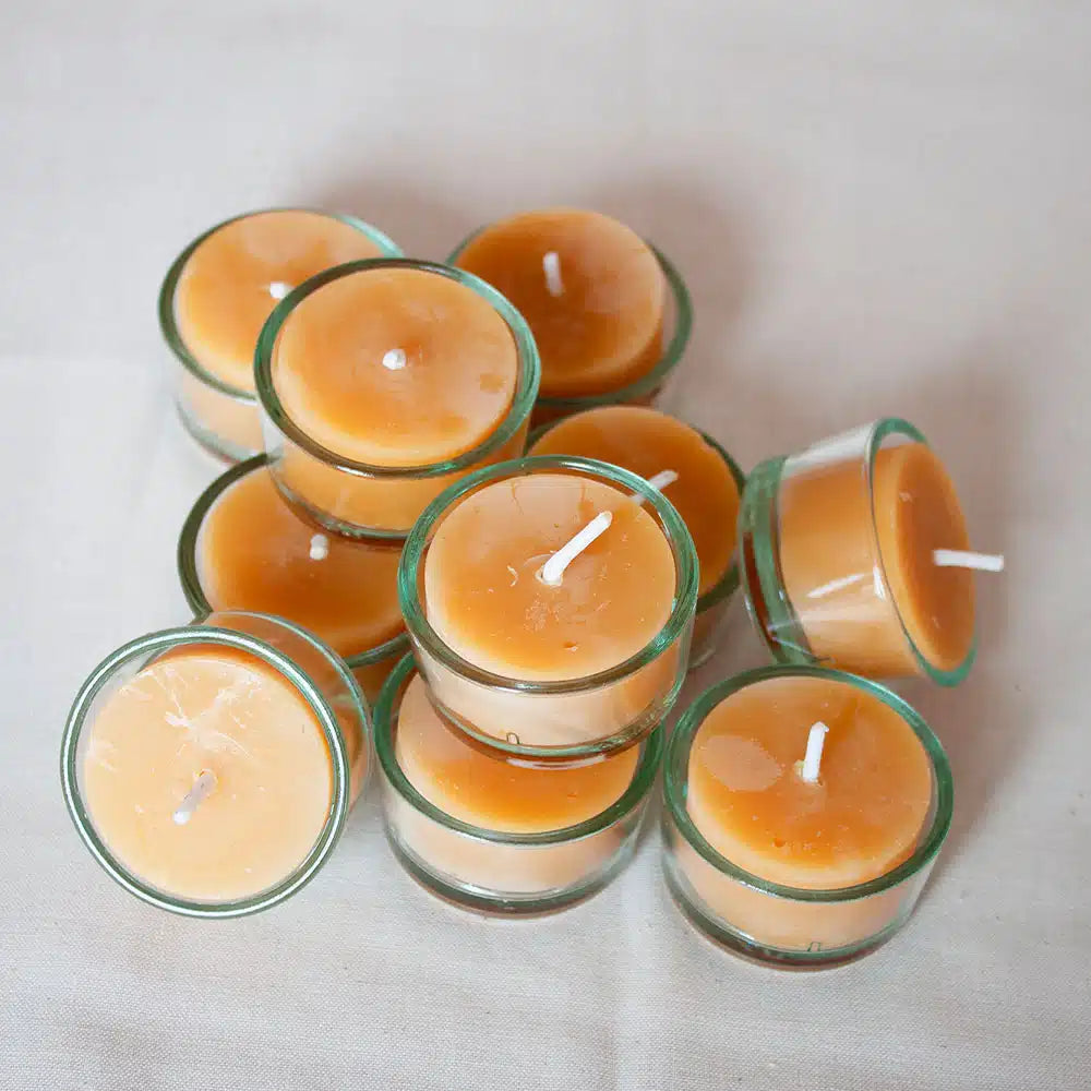 Bistad Bivoks fyrfadslys | Håndlavet i Danmark · naturligt, bæredygtigt & socialt ansvarligt