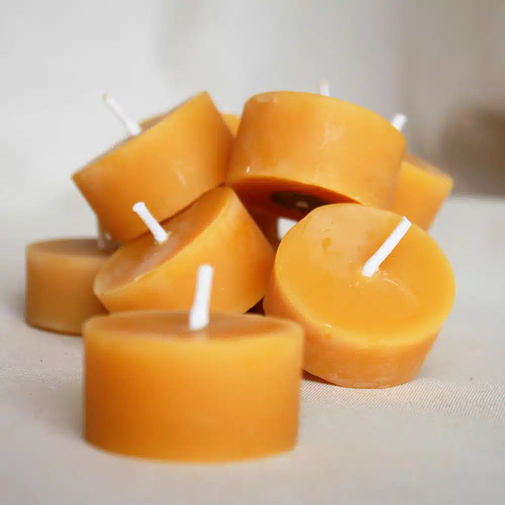 Bistad Bivoks fyrfadslys | Håndlavet i Danmark · naturligt, bæredygtigt &amp; socialt ansvarligt