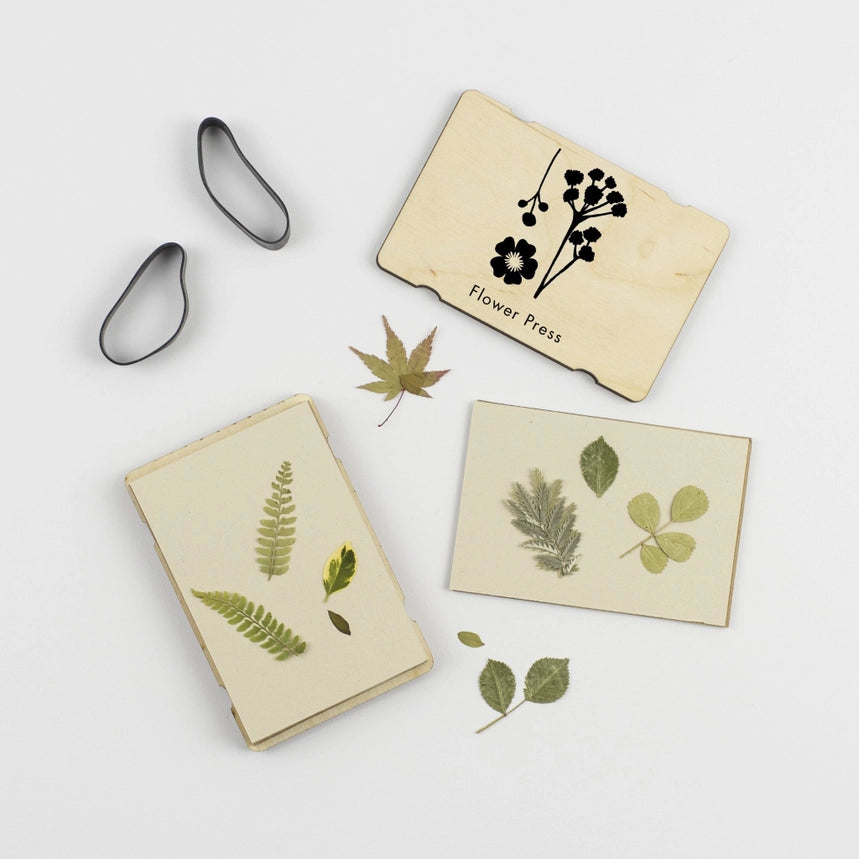 Pocket Flower Press - blomsterpresser | 12x8 cm