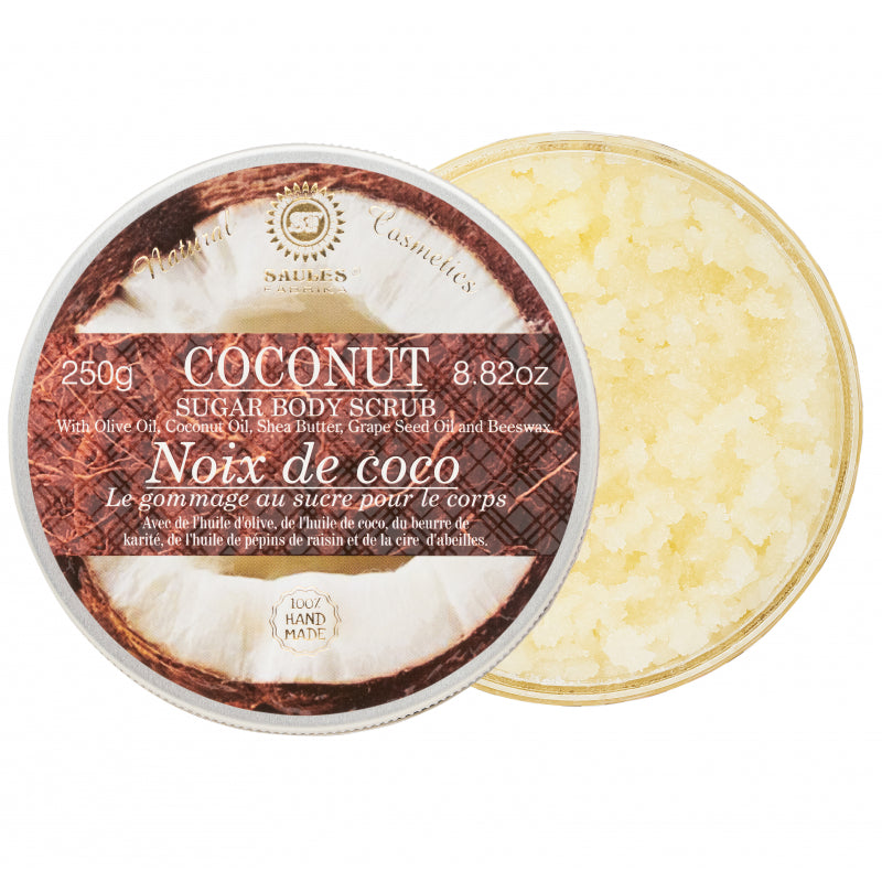 Saules Riga Body Scrub til blød & glat hud - kokos & økologiske olier