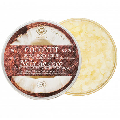 Saules Riga Body Scrub til blød &amp; glat hud - kokos &amp; økologiske olier