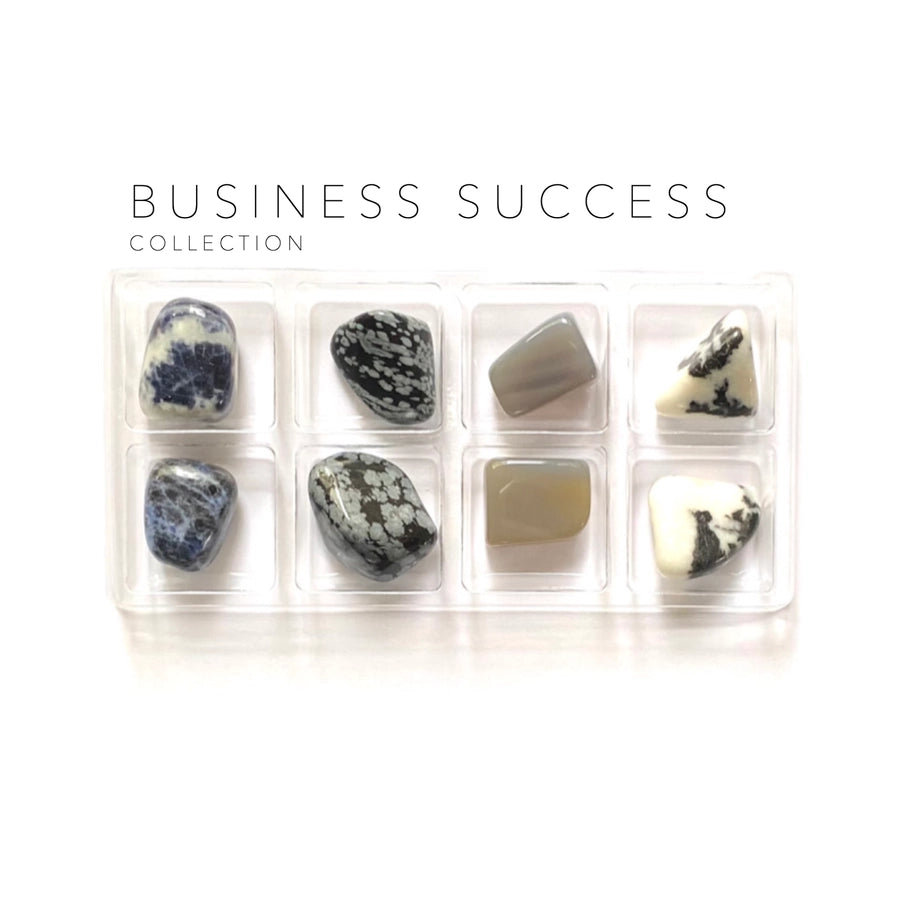 Business Success krystal kit | Krystaller til fokus, viljestyrke & karrieresucces