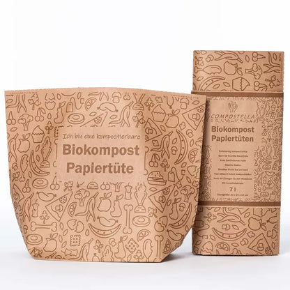 Gør sorteringen af bioaffald nemmere – med komposterbare papirposer