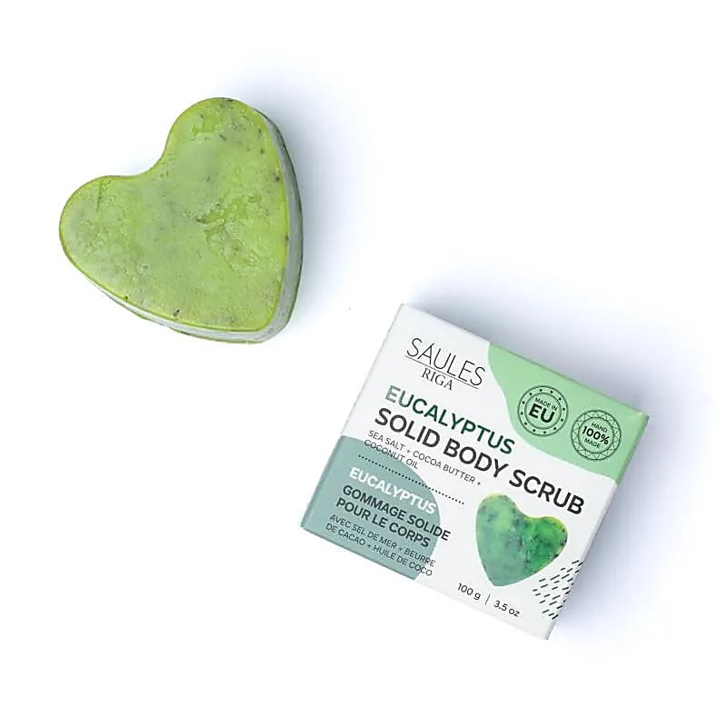 Body Scrub sæbe med eukalyptus