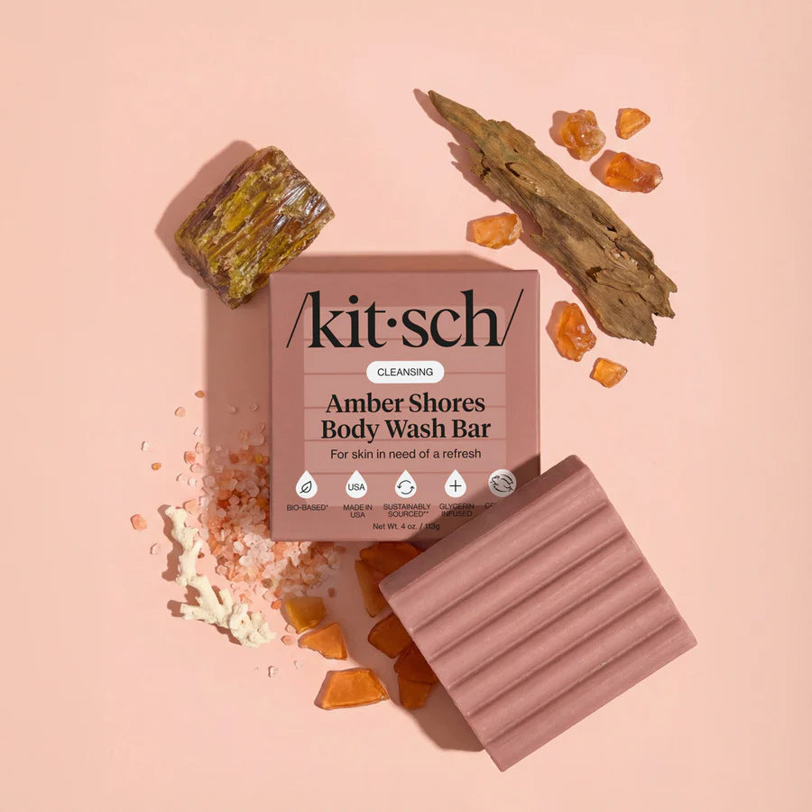Kitsch Body Wash med Amber shores – fugtgivende rensebar