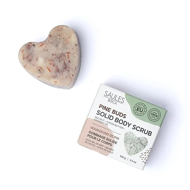 Body Scrub bar fra Saules Riga nåleskov