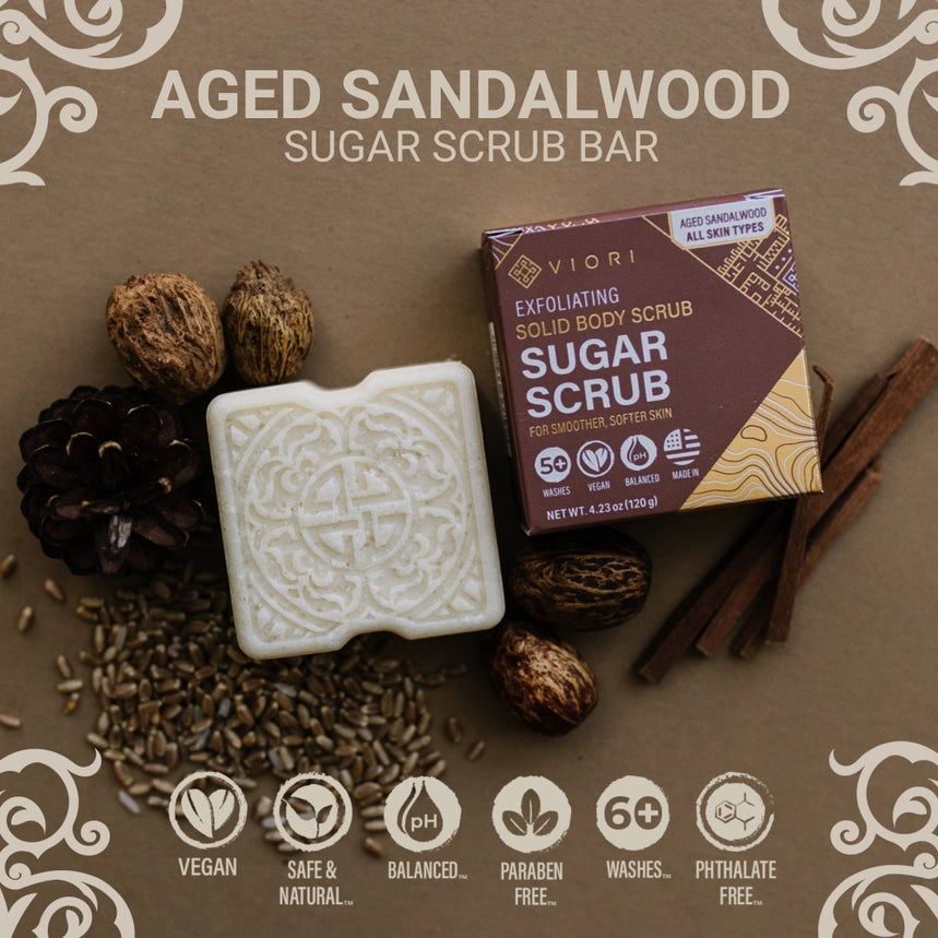 Body Wash, Sugar Scrub &amp; Body Butter Bar