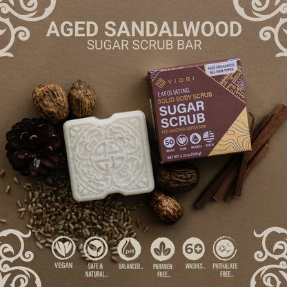 Body Wash, Sugar Scrub &amp; Body Butter Bar