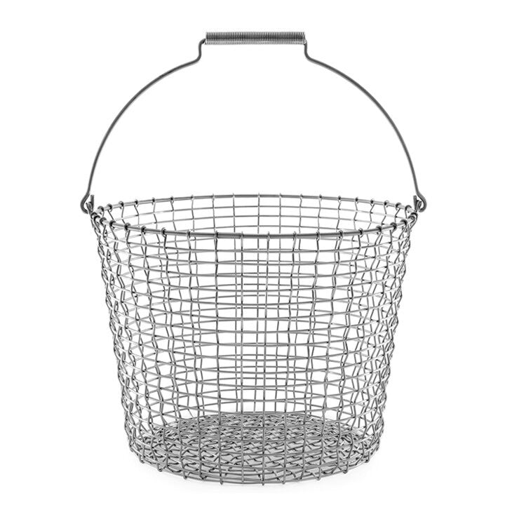Korbo Bucket 16 – håndlavet metalkurv | 16 L opbevaring i tidløst svensk design