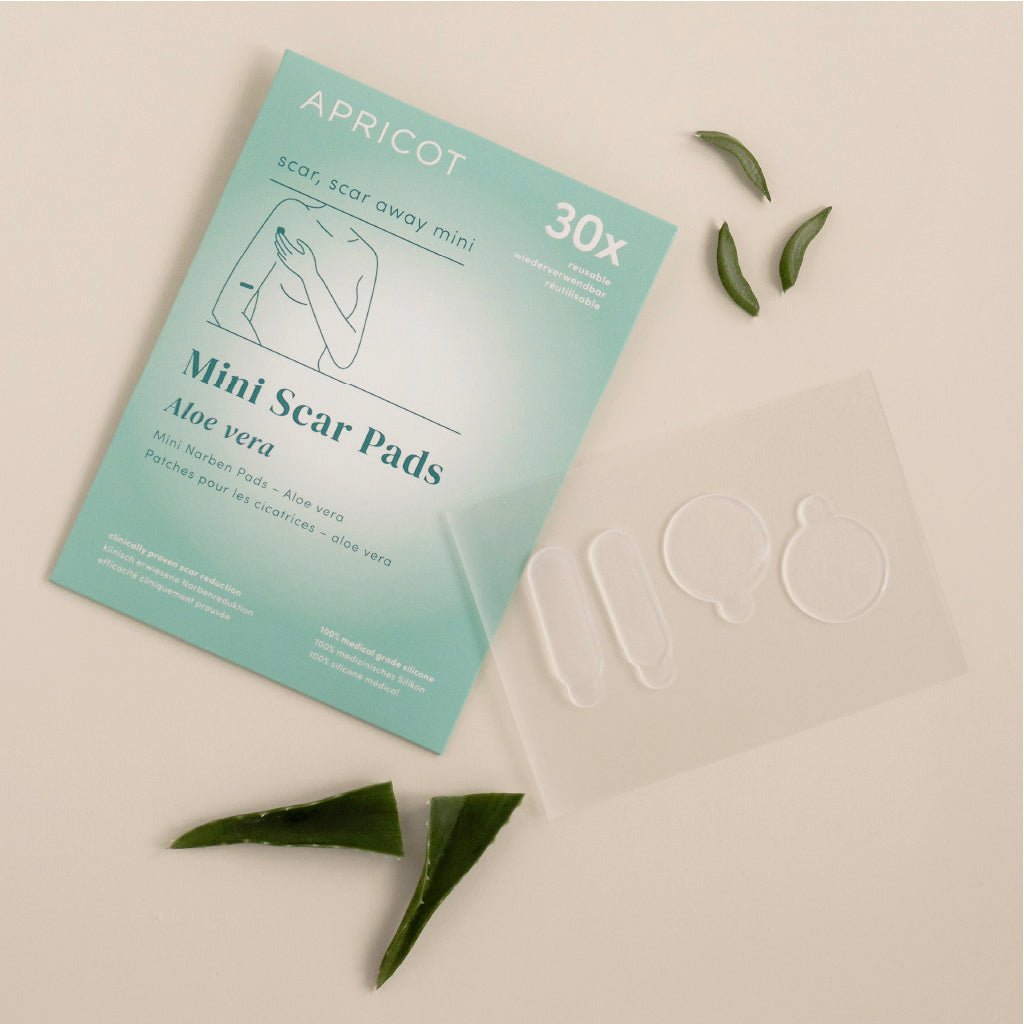 Ar- &amp; silikoneplaster med aloe vera - genanvendelige til nye og gamle ar