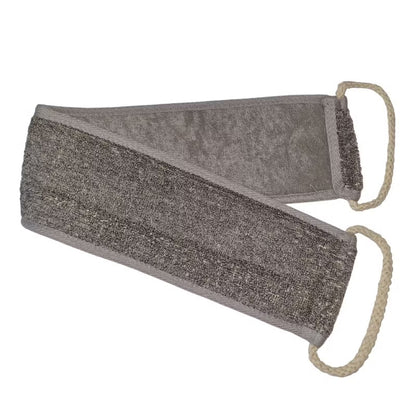 Charcoal vaskekulde | Handske, rygskrubber &amp; vaskepad