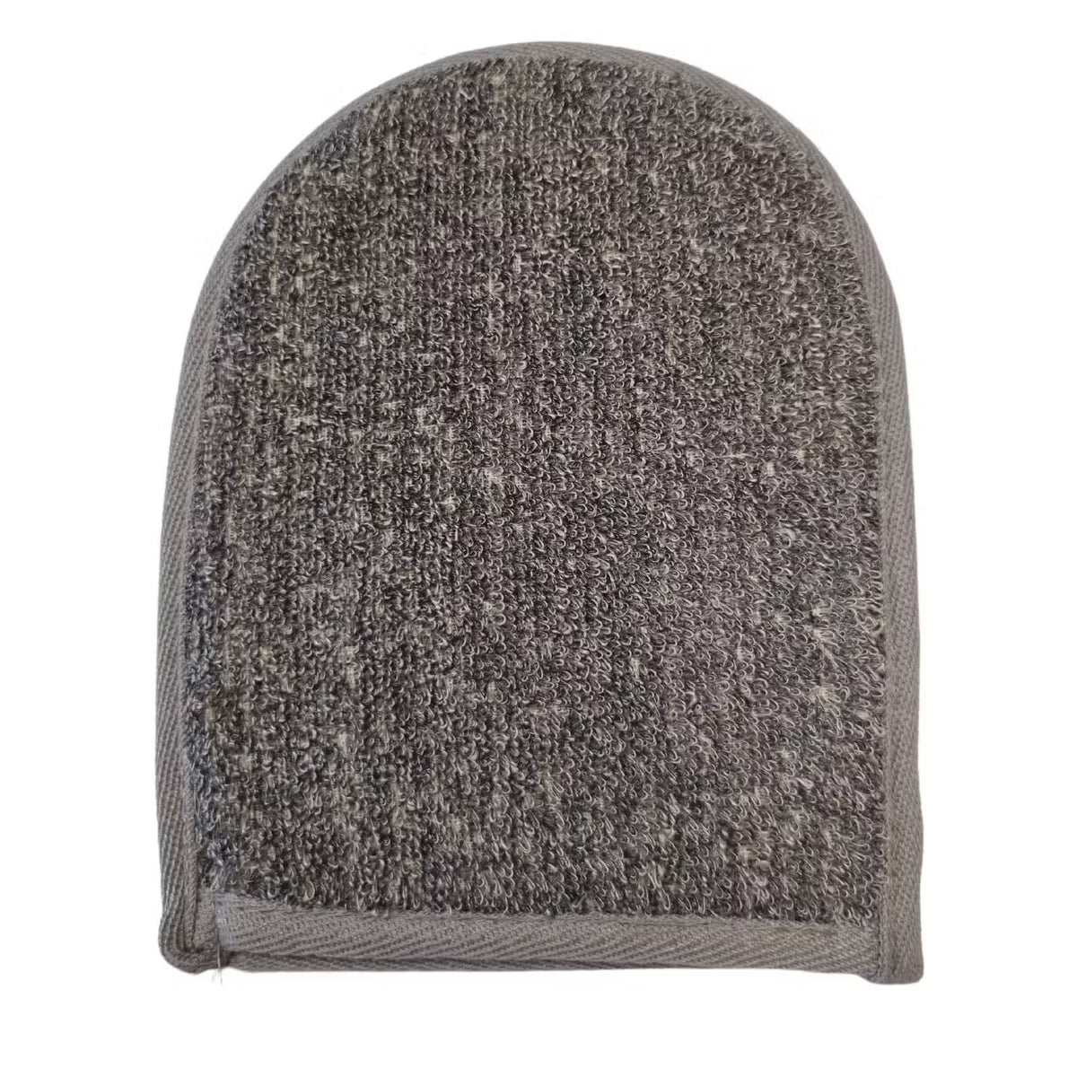 Charcoal vaskekulde | Handske, rygskrubber &amp; vaskepad