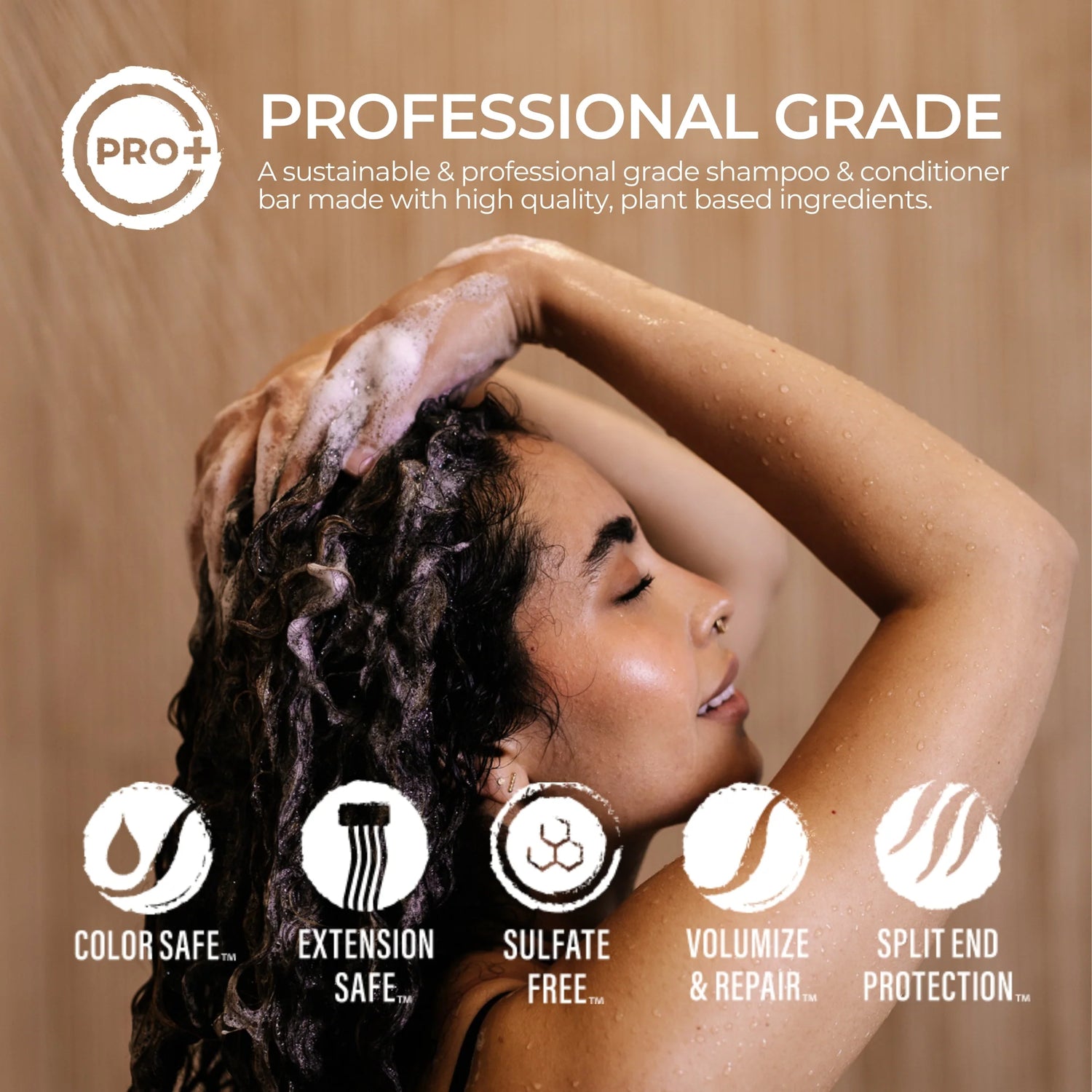 En plejende conditioner bar med Citrus Yao &amp; Rice Water, der tilfører fugt, styrke og naturlig volumen – perfekt til normalt og fedtet hår.