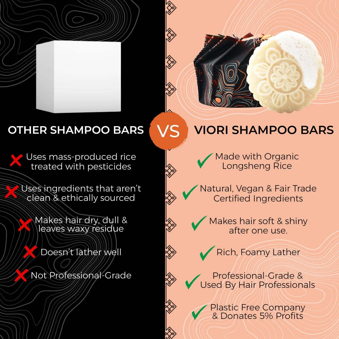 En frisk shampoo bar med Citrus Yao &amp; Rice Water, der dybderenser, styrker håret og giver naturlig volumen med silkeblød finish.