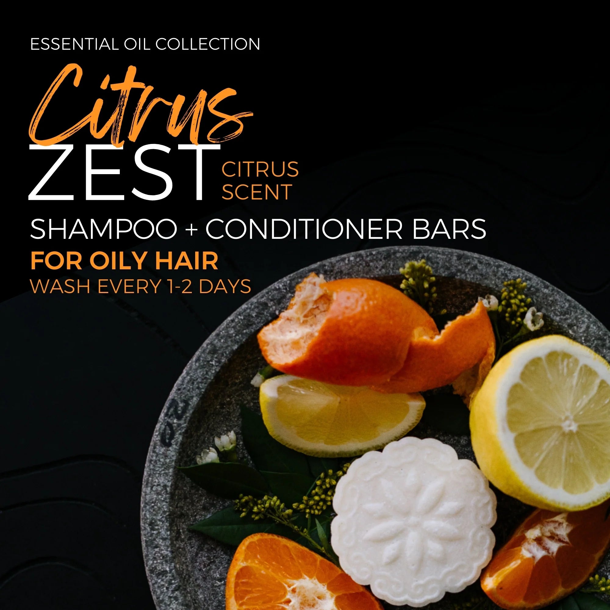En frisk og plejende conditioner bar med Citrus Zest &amp; Rice Water, der giver håret volumen, styrke og en silkeblød finish.