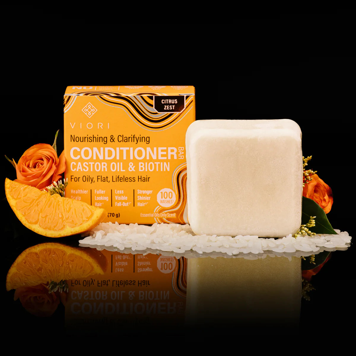 Citrus Zest conditioner er udviklet til hår, der mangler fylde og volumen. 