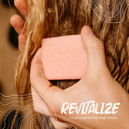 En tropisk conditioner bar med Coconut Bliss &amp; Rice Water, der tilfører fugt, styrke og volumen – for sundt, silkeblødt og glansfuldt hår.
