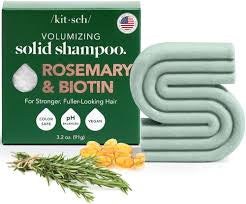 KITSCH - SHAMPOO BAR MED ROSMARIN &amp; BIOTIN - VOLUME, STYRKE &amp; GLANS