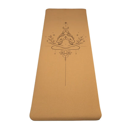 Kork Yogamåtte | Lotus eller Divine Feminine