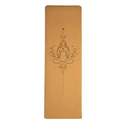 Kork Yogamåtte | Lotus eller Divine Feminine