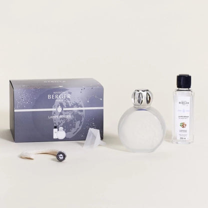 Maison Berger duftlampe Astral Givrée | Komplet sæt med White Cashmere duft