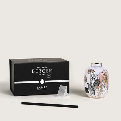 Maison Berger duftpinde - White Vegetal porcelæns flakon