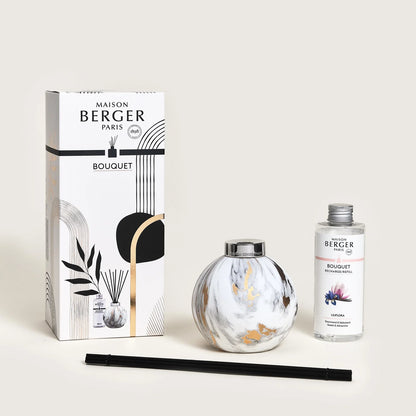 Maison Berger duftpinde med Liliflora | White Marble flakon