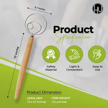 Danish Dough Whisk – Dejrører til dej &amp; fars