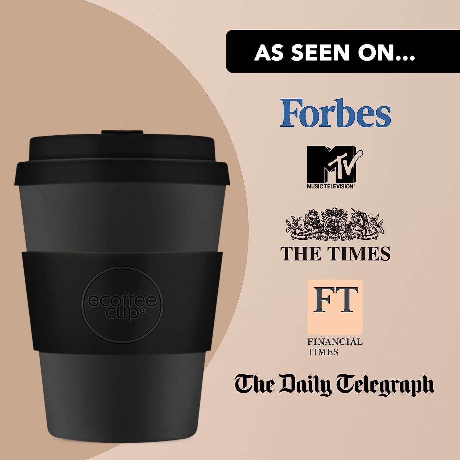 Ecoffee Cup - Genanvendelig kaffekop – Bæredygtigt &amp; plantebaseret valg til din kaffe-to-go