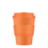 Ecoffee Cup i farverigt design med tilpasset låg til kaffe to go