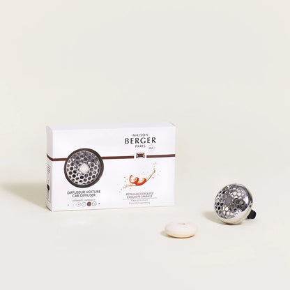 Maison Berger Bildiffuser &amp; Exquisite Sparkle - Luftfrisker til bil