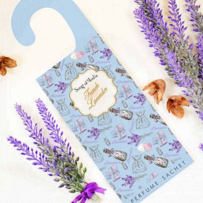 Fransk lavendel Duftpose m. Potpourri til skabe &amp; skuffer