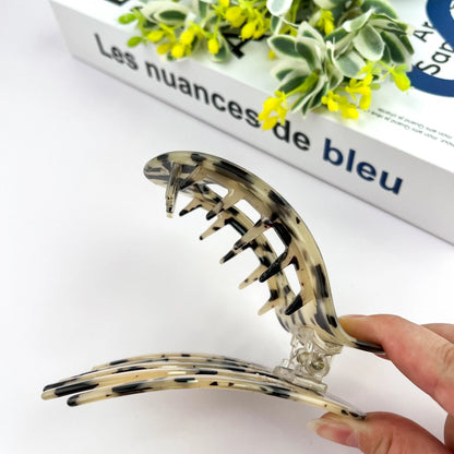 Flad hårklemme i Recycled bæredygtig plast - Large