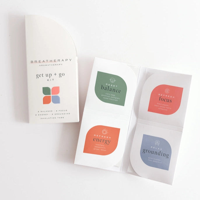 Get up + go patches kit | aromaterapi plaster til energi boost