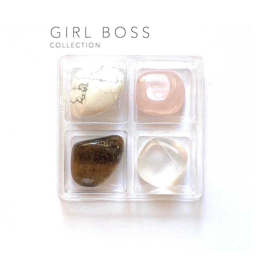 Girl Boss krystal kit | Krystaller til selvtillid, styrke & succes